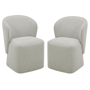 Bongo - Dining Chair (Set of 2) - Quartermaster Linen White - R&R Furniture Gallery (Fountain Valley, CA)