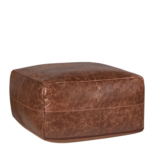 Poufs - Leather Pouf - R&R Furniture Gallery (Fountain Valley, CA)