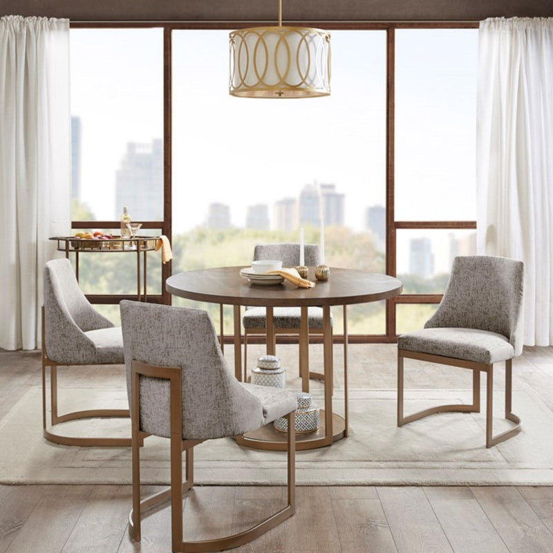 Contemporary Modern Accent Dining Chairs (Set of 2) - R&R Furniture Gallery (Fountain Valley, CA)
