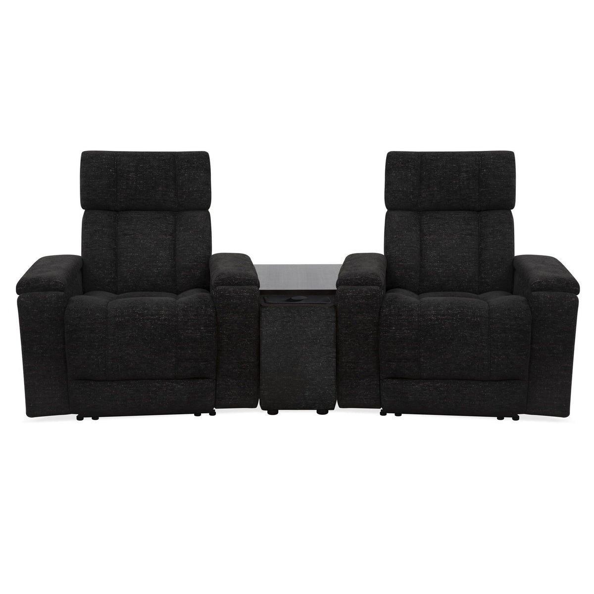 Phoenix - Zero Gravity Power 2 Seat Home Theater Seating With Wedge And Immersive Audio - R&R Furniture Gallery (Fountain Valley, CA)