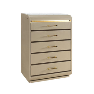 Gigi - 5 Piece Full Bedroom Set With LED Lights