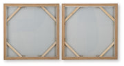Bexlen - Wall Art Set (Set of 2) - Tan / Taupe / Black - R&R Furniture Gallery (Fountain Valley, CA)