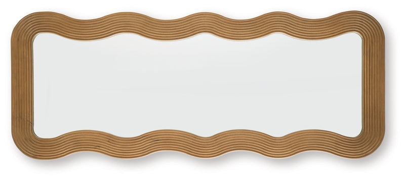Ellisonville - Floor Mirror - Brown - R&R Furniture Gallery (Fountain Valley, CA)