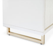 Palm Gate - Media Cabinet - Cloud White - R&R Furniture Gallery (Fountain Valley, CA)
