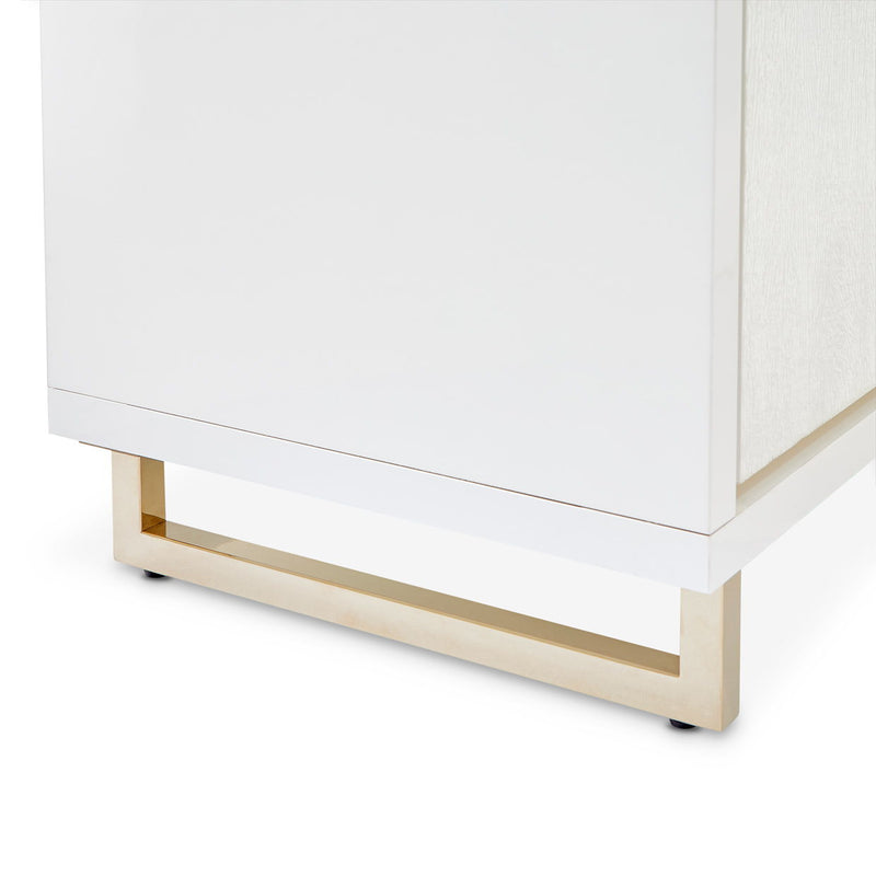 Palm Gate - Media Cabinet - Cloud White - R&R Furniture Gallery (Fountain Valley, CA)