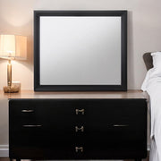 Ireland - 40" Mirror - Black - R&R Furniture Gallery (Fountain Valley, CA)