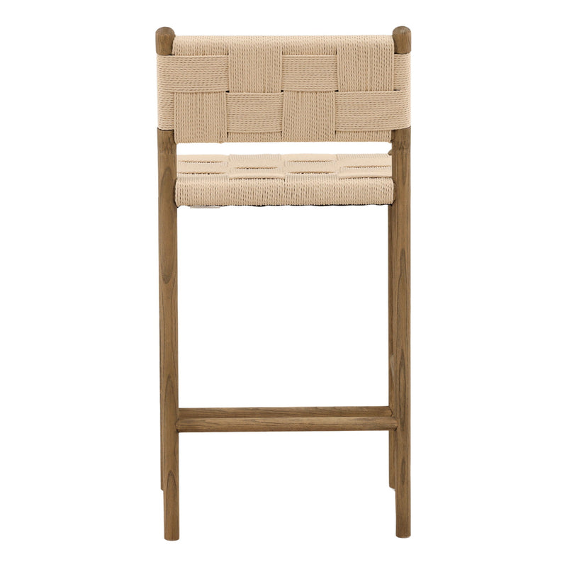 Xiana - Counter Stool - Natural And Light Brown