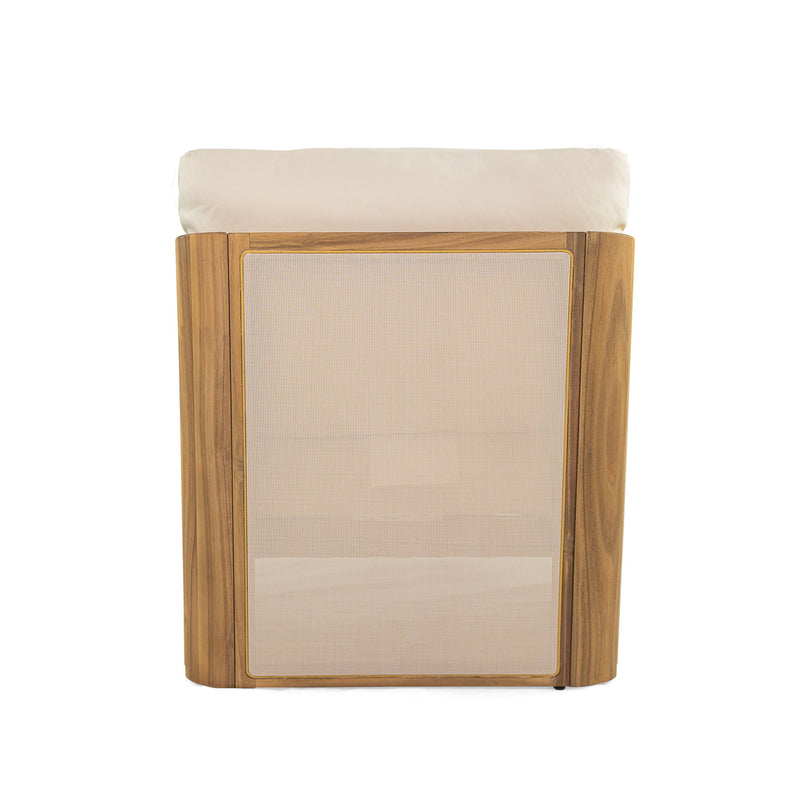 Royal - Wood Textilene Club Chair - R&R Furniture Gallery (Fountain Valley, CA)