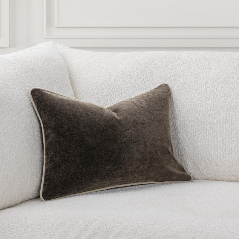 Elegant heirloom velvet SLD pillow by Classic Home, showcasing soft velvet fabric and stylish accent pillow design.