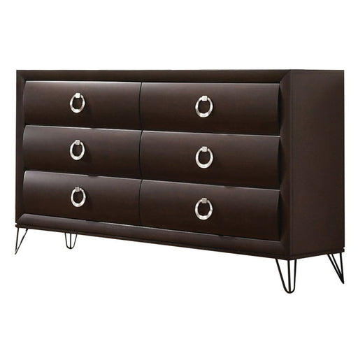 Tablita - Dresser - Dark Merlot - R&R Furniture Gallery (Fountain Valley, CA)