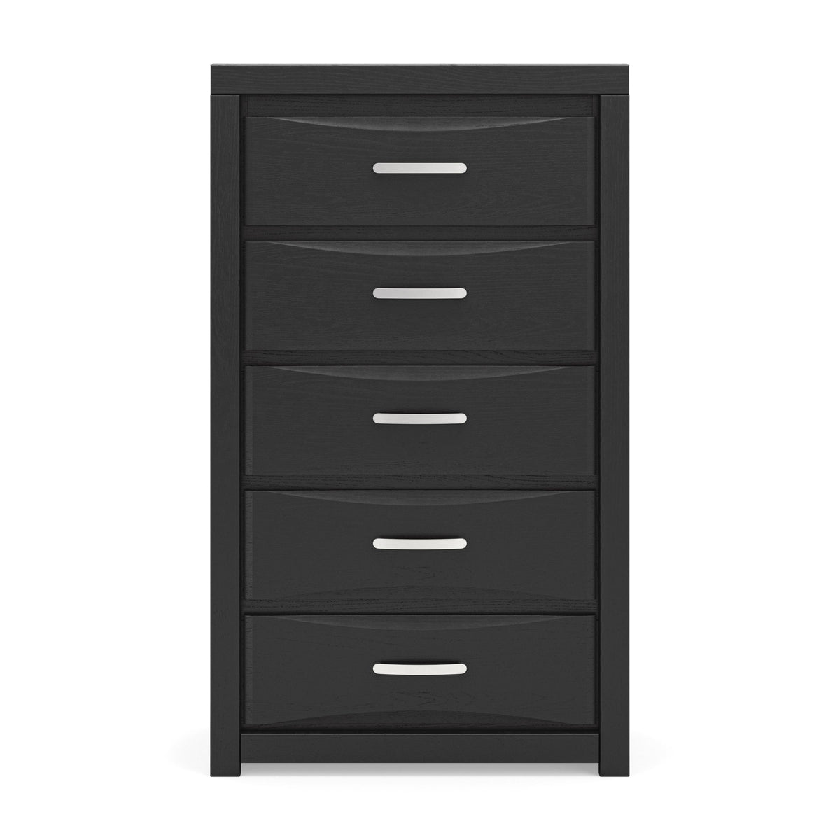 Stabotta - Five Drawer Chest - Black
