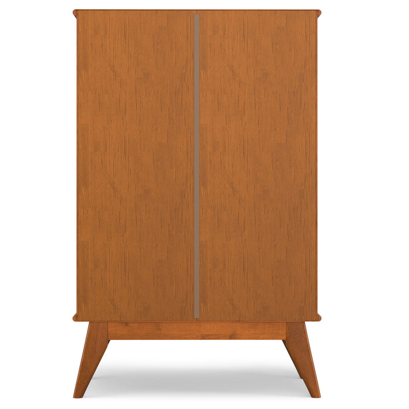 Draper - Mid Century Bar Cabinet - R&R Furniture Gallery (Fountain Valley, CA)