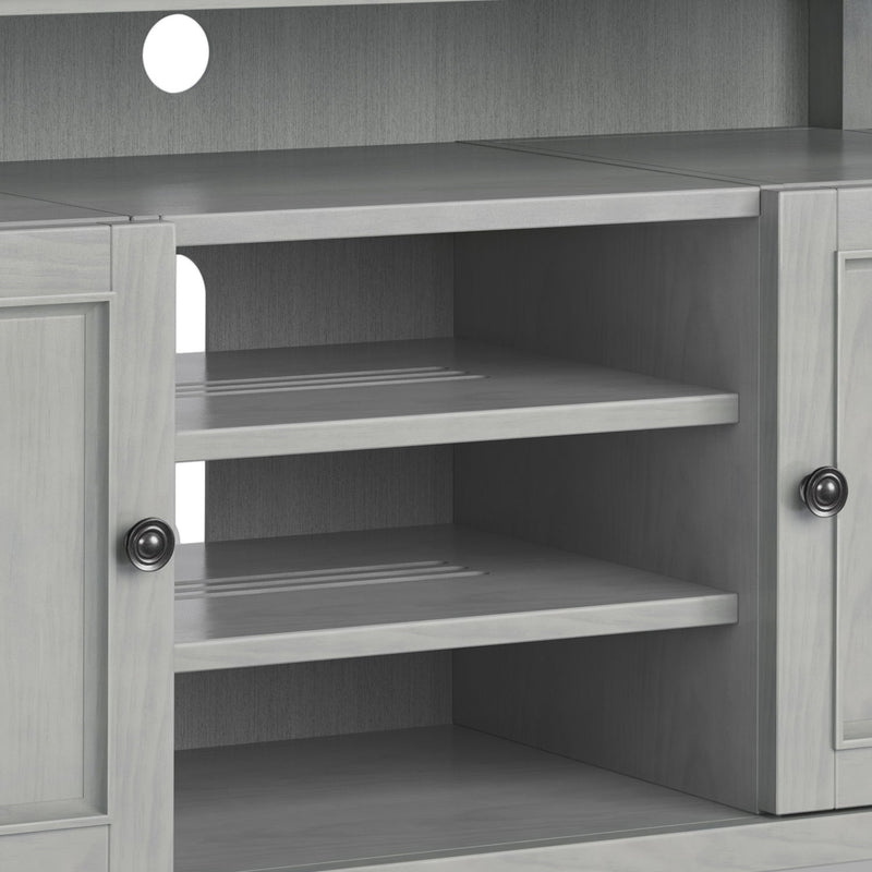 Amherst - TV Media Stand, Handcrafted - R&R Furniture Gallery (Fountain Valley, CA)