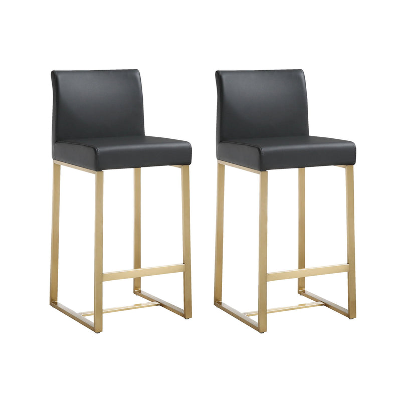 Denmark - Steel Counter Stool (Set of 2) - R&R Furniture Gallery (Fountain Valley, CA)