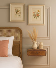 Avora - Wall Mounted 1 Drawer Nightstand - R&R Furniture Gallery (Fountain Valley, CA)