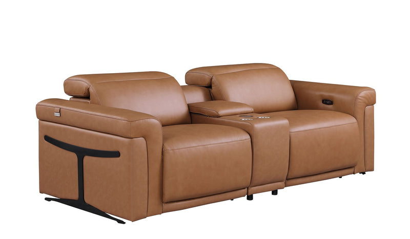 1126 - 7-Piece Modular Power Reclining Sofa, Loveseat & Chair Set In With 6 Power Recliners & Power Headrests