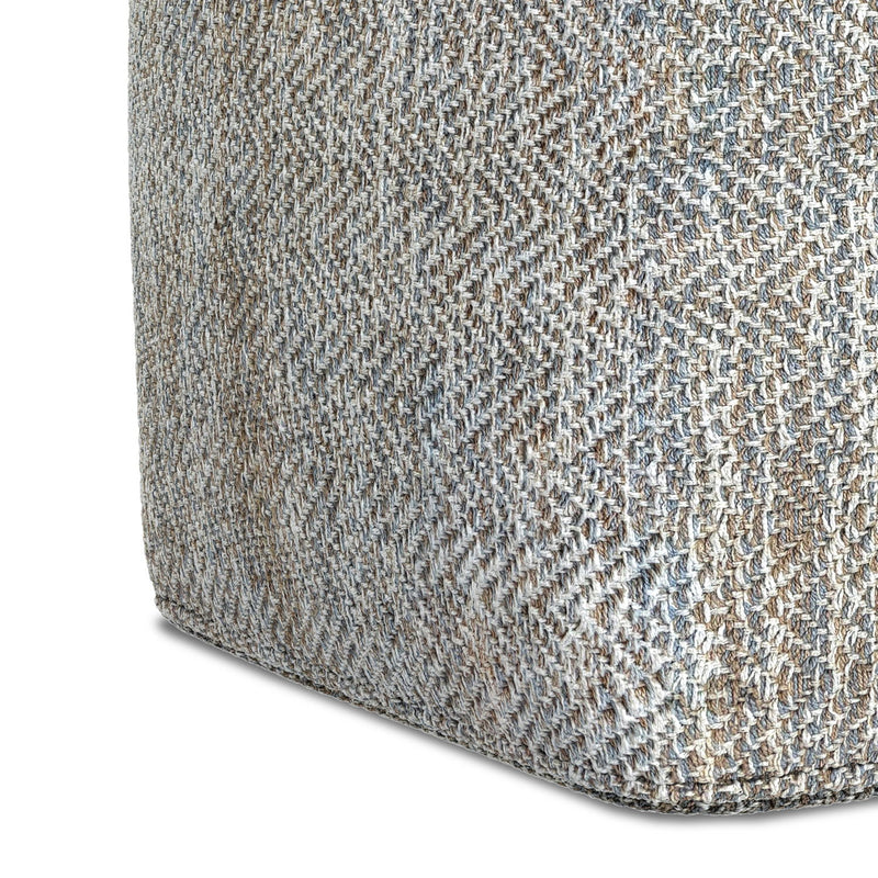 Nate - Square Pouf - R&R Furniture Gallery (Fountain Valley, CA)