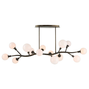 Meandering - 14 Light Pendant