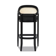Americana - Mid-Century Modern Cane Back Counter Stool - R&R Furniture Gallery (Fountain Valley, CA)