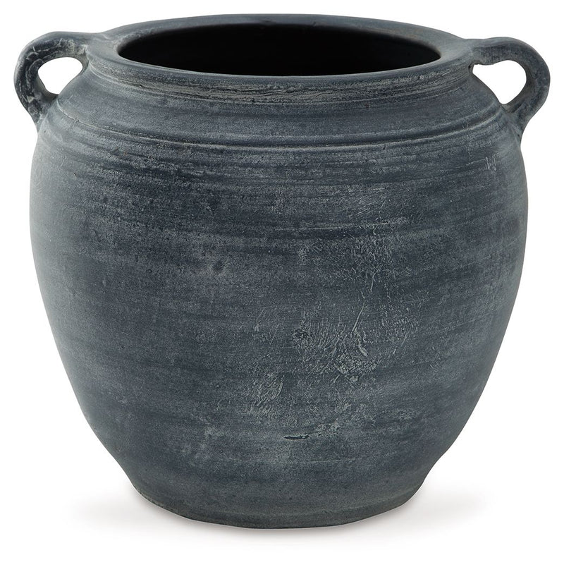 Signature Design by Ashley Meadie 9-inch vase with a sleek, modern design perfect for home decor or floral arrangements.