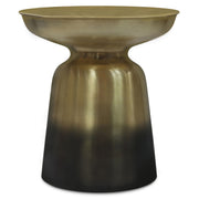 Toby - Metal Accent Table - Gold / Black Ombre - R&R Furniture Gallery (Fountain Valley, CA)
