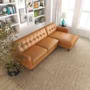 Allison - Mid-Century Modern Sectional Sofa Chaise - R&R Furniture Gallery (Fountain Valley, CA)