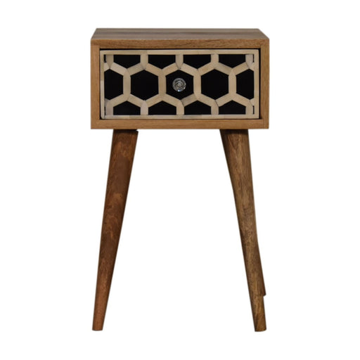 Inlay Bone Inlay Drawer Nightstand - R&R Furniture Gallery (Fountain Valley, CA)