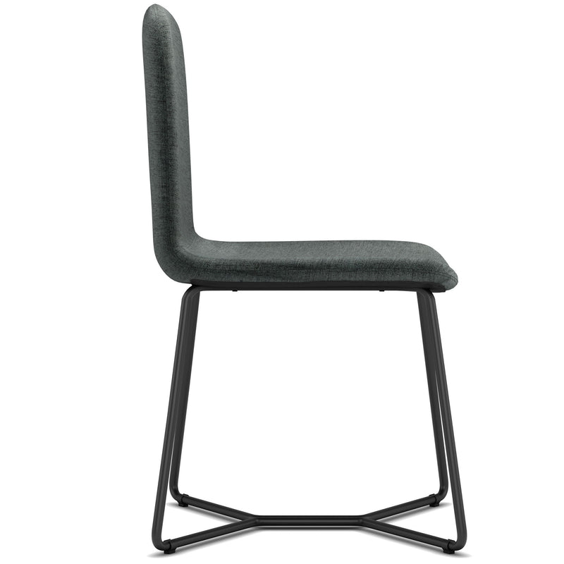 Wilcox - Dining Chair (Set of 2) - Charcoal Gray - R&R Furniture Gallery (Fountain Valley, CA)
