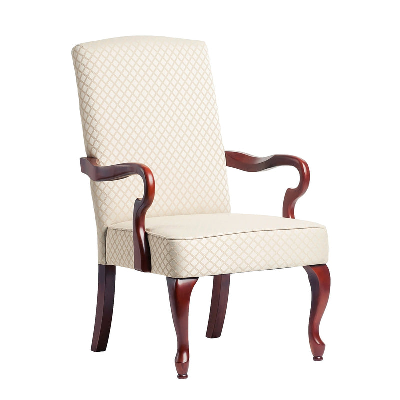 Delaney - Elegant Gooseneck Arm Chair With High Back - R&R Furniture Gallery (Fountain Valley, CA)