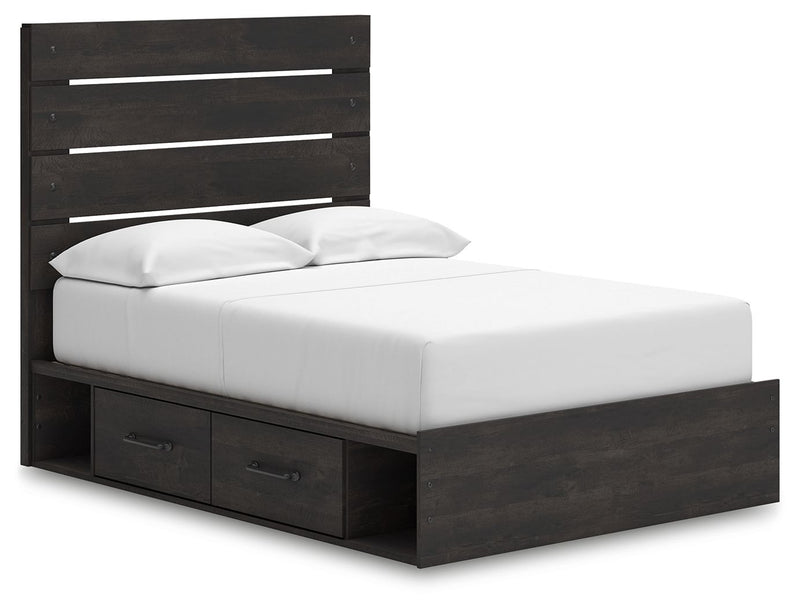 Hollivern - Panel Bed With Storage - R&R Furniture Gallery (Fountain Valley, CA)