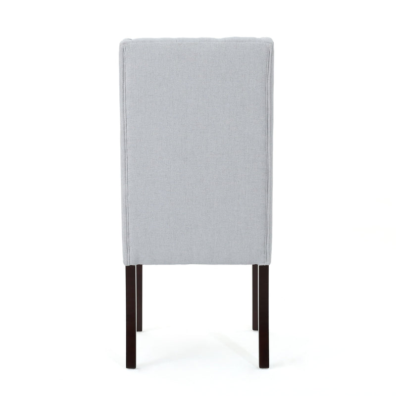 Sophisticated Tufted Dining Chair With High Back Design - R&R Furniture Gallery (Fountain Valley, CA)