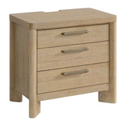 3 Drawer Nightstand - Tan - R&R Furniture Gallery (Fountain Valley, CA)