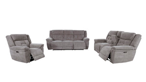 Richland - Power Reclining Sofa Set - R&R Furniture Gallery (Fountain Valley, CA)