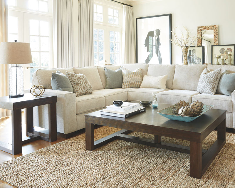 Watson - Rectangular Cocktail Table - Dark Brown - R&R Furniture Gallery (Fountain Valley, CA)