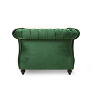 Nexuson - Upholstered Chesterfield Chair With Deep Tufted And Nailhead Trim - R&R Furniture Gallery (Fountain Valley, CA)
