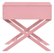 Glory Furniture accent nightstand with a durable wood finish, featuring a single drawer and a sleek, modern design.