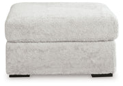Cuddle Plush - Oversized Accent Ottoman - Arctic - R&R Furniture Gallery (Fountain Valley, CA)