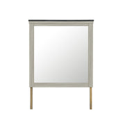 Augusta - Mirror With Sleek Frame, Large Scale Mirror For Dresser - Beige Brown - R&R Furniture Gallery (Fountain Valley, CA)