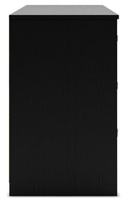 Finch - Six Drawer Dresser - Black - R&R Furniture Gallery (Fountain Valley, CA)