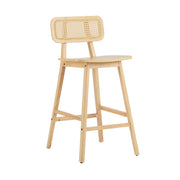 Bari - Indoor Wood Barstool (Set of 2) - R&R Furniture Gallery (Fountain Valley, CA)