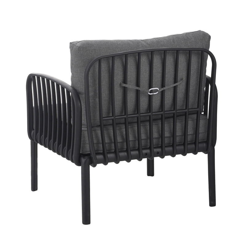 Outdoor Patio Club Chair, Waterproof Thick Cushion Deep Seating - R&R Furniture Gallery (Fountain Valley, CA)