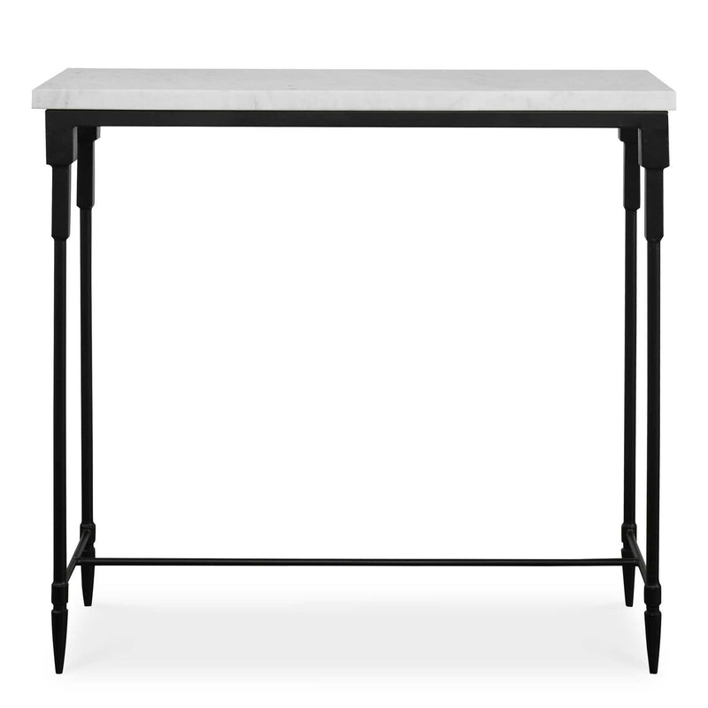 Bourges - Marble Console Table - White