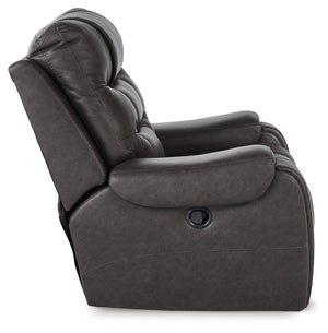 Femley - Rocker Recliner - Smoke - R&R Furniture Gallery (Fountain Valley, CA)