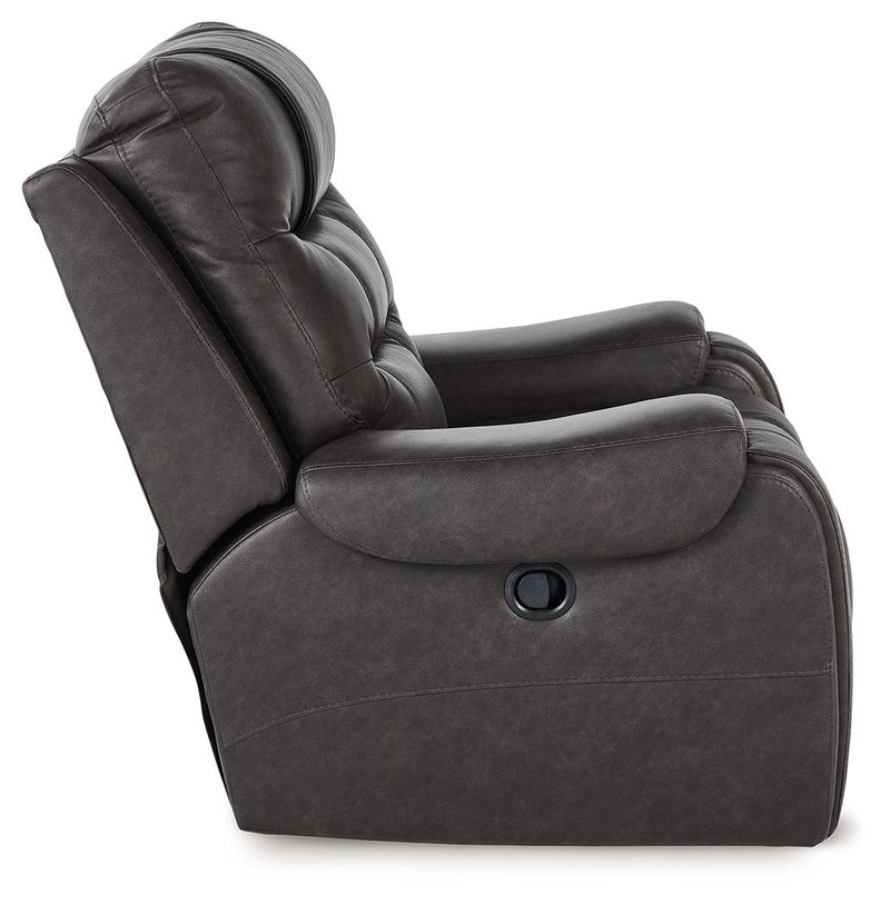Femley - Rocker Recliner - Smoke - R&R Furniture Gallery (Fountain Valley, CA)