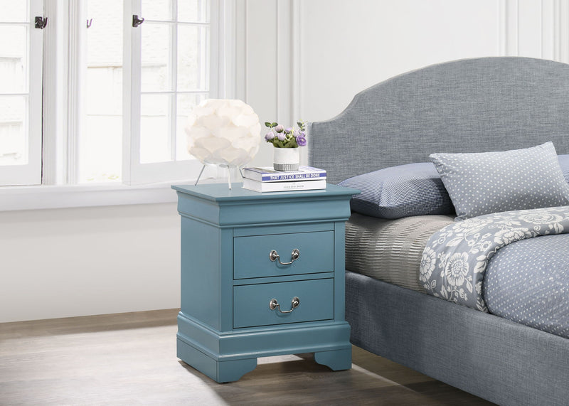 Traditional Style Design Nightstand - R&R Furniture Gallery (Fountain Valley, CA)