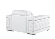 296 - Genuine Leather Living Room Set - R&R Furniture Gallery (Fountain Valley, CA)