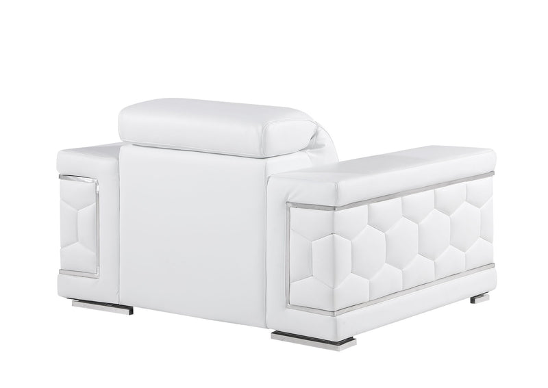 296 - Genuine Leather Living Room Set - R&R Furniture Gallery (Fountain Valley, CA)