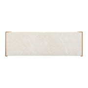 Paige - Console / Desk - Natural Oak - R&R Furniture Gallery (Fountain Valley, CA)