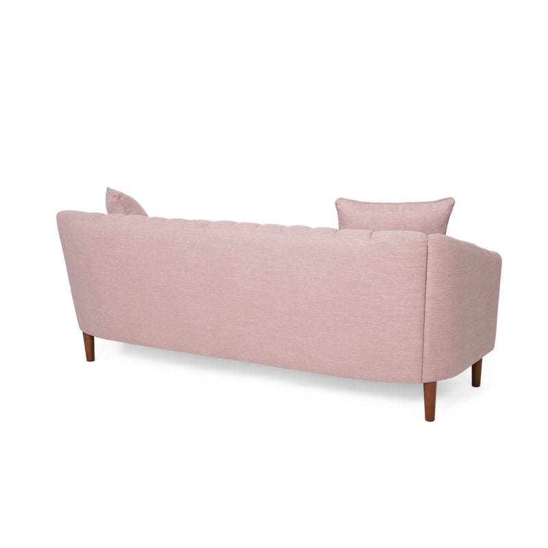Contemporary 3 Seater Sofa With Accents - R&R Furniture Gallery (Fountain Valley, CA)