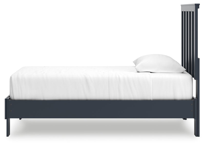 Simmenfort - Platform Bed With Panel Headboard - R&R Furniture Gallery (Fountain Valley, CA)